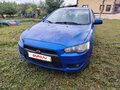 2008 Mitsubishi Lancer X, синий, 380000 рублей - вид 1