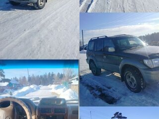 2002 Toyota Land Cruiser Prado 90 Series Рестайлинг, чёрный, 1200000 рублей, вид 4