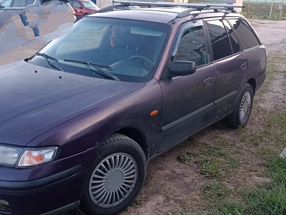 1998 Mazda 626 V (GF), фиолетовый, 199999 рублей