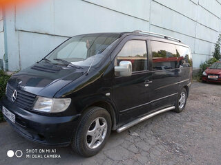 2000 Mercedes-Benz Vito 112 CDI I (W638), чёрный, 750000 рублей, вид 1