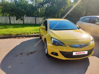 2013 Opel Astra GTC J Рестайлинг, жёлтый, 979000 рублей, вид 1