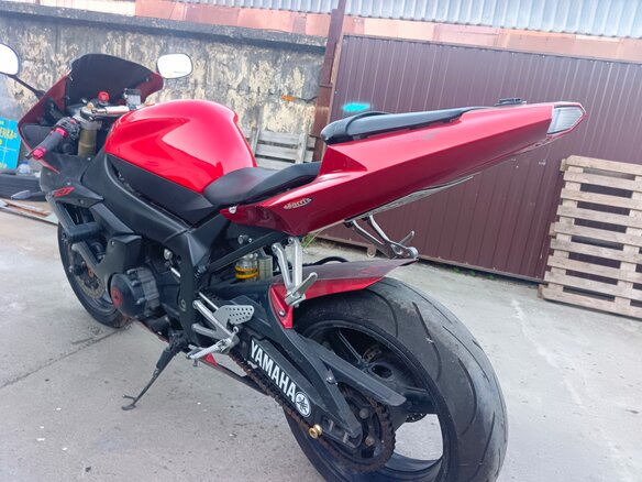 2002 Yamaha YZF-R1, красный, 500000 рублей - вид 6
