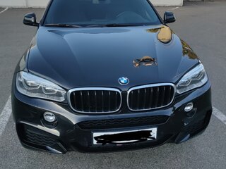 2017 BMW X6 30d II (F16), чёрный, 4490000 рублей, вид 1
