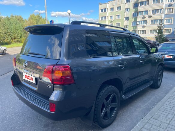 2009 Toyota Land Cruiser 200 Series, серый - вид 5