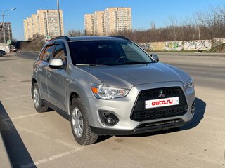 2013 Mitsubishi ASX I Рестайлинг, серебристый, 1290000 рублей, вид 2