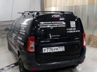 2016 Lada (ВАЗ) Largus I, чёрный, 730000 рублей, вид 4