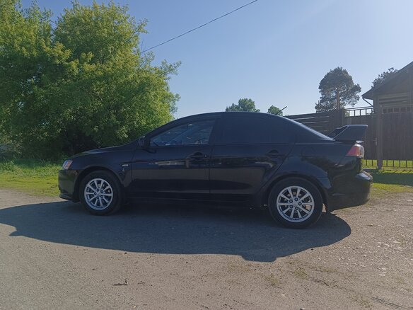 2012 Mitsubishi Lancer X Рестайлинг, чёрный, 1000000 рублей - вид 6