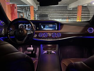 2017 Mercedes-Benz S-Класс 450 Long VI (W222, C217) Рестайлинг, чёрный, 7500000 рублей, вид 5