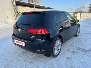 2013 Volkswagen Golf VII, чёрный, 975000 рублей, вид 3