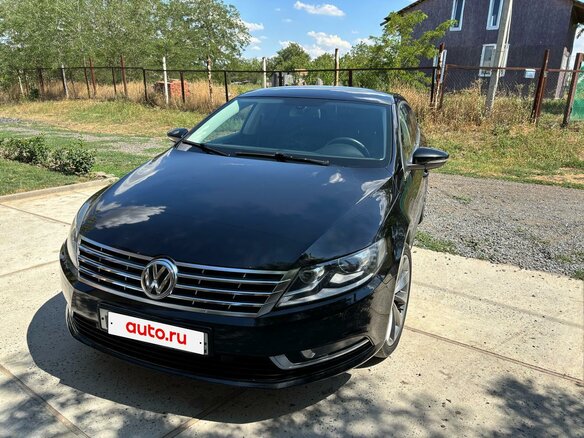 2013 Volkswagen Passat CC I Рестайлинг, чёрный, 1440000 рублей