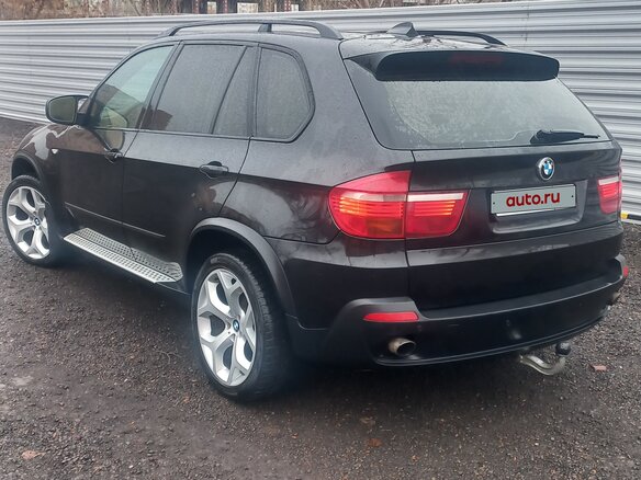 2007 BMW X5 3.0d II (E70), чёрный, 2200000 рублей - вид 2