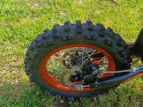 2023 Kayo Evolution YX140EM, золотистый, 90000 рублей, вид 5