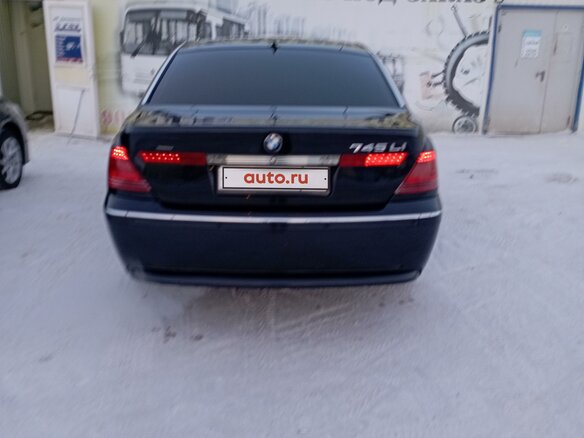 2002 BMW 7 серии 745i IV (E65/E66), чёрный, 1400000 рублей - вид 3