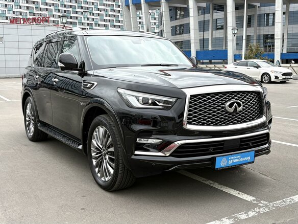 2018 Infiniti QX80 I Рестайлинг 2, чёрный, 3849000 рублей - вид 5