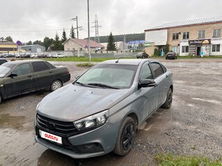 2016 Lada (ВАЗ) Vesta I, серый, 650000 рублей, вид 2