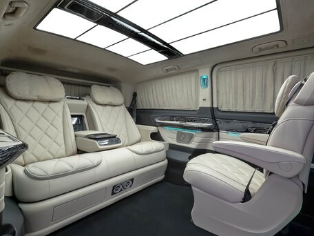 2026 Mercedes-Benz V-Класс Extra Long 300 d экстра длинный III (W447) Рестайлинг 2, чёрный, 19200000 рублей, вид 5