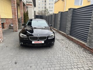 2012 BMW 5 серии 520i VI (F10/F11/F07), чёрный, 1450000 рублей, вид 1