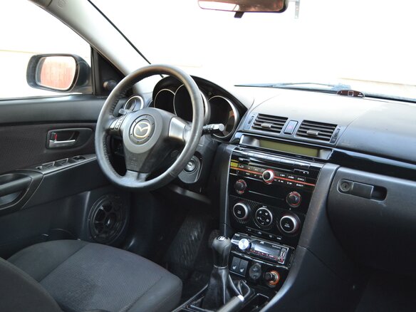 2007 Mazda 3 I (BK) Рестайлинг, золотистый - вид 9