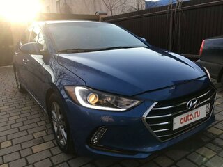 2016 Hyundai Elantra VI (AD), синий, 1800000 рублей, вид 1