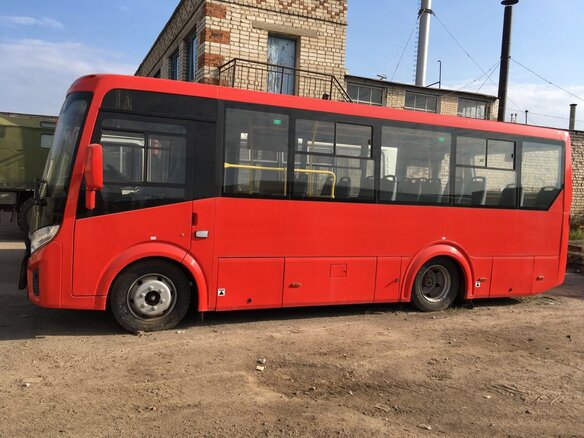 2017 ПАЗ 3204, красный - вид 2