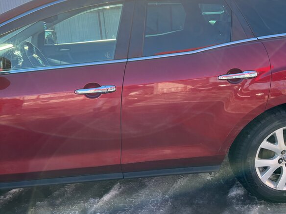 2008 Mazda CX-7 I, пурпурный, 650000 рублей - вид 15