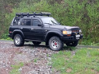 1991 Toyota Land Cruiser 80 Series, чёрный, 1300000 рублей, вид 1