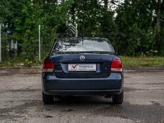 2013 Volkswagen Polo V, синий, 485000 рублей, вид 4