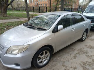 2007 Toyota Corolla Axio X (E140, E150), серый, 650000 рублей, вид 4