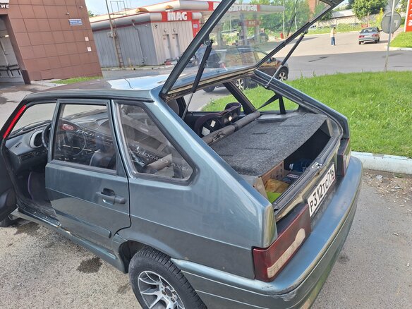 2010 Lada (ВАЗ) 2114, серый, 160000 рублей - вид 7