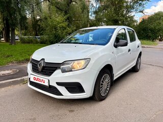 2019 Renault Sandero II Рестайлинг, белый, 555000 рублей, вид 3