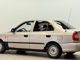 2005 Hyundai Accent ТагАЗ II, бежевый, 190000 рублей, вид 3