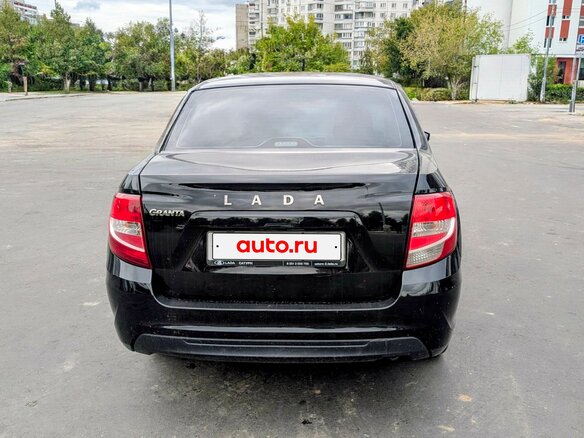 2024 Lada (ВАЗ) Granta I Рестайлинг, чёрный, 659000 рублей - вид 2
