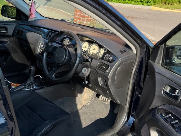 2002 Mitsubishi Lancer Evolution VII, синий - вид 10