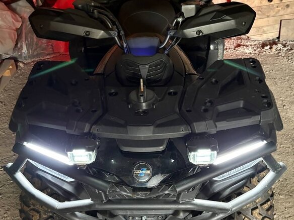 2024 CFMoto CFORCE 500 EPS, чёрный, 700000 рублей