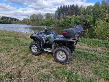 2014 Yamaha Grizzly 700, зелёный, 650000 рублей, вид 3