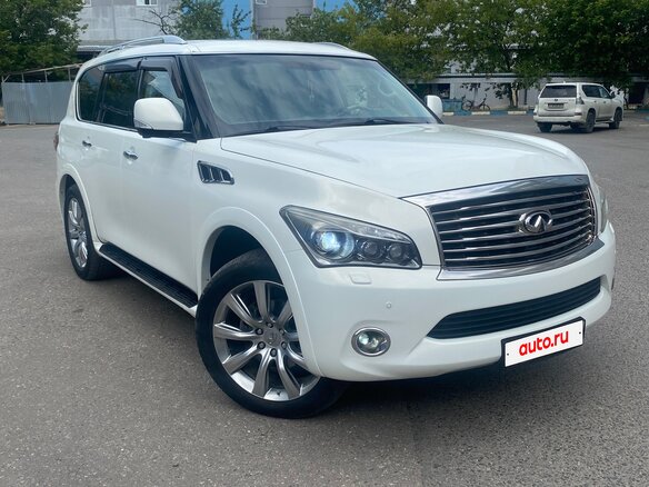 2012 Infiniti QX56 II, белый, 1900000 рублей - вид 1