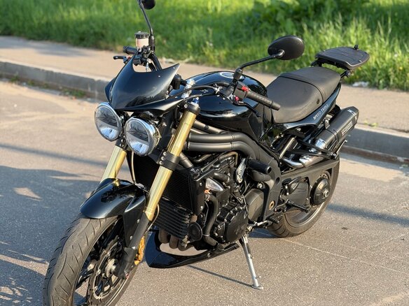 2005 Triumph Speed Triple, чёрный, 440000 рублей
