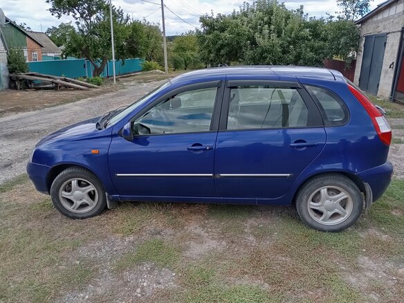 2010 Lada (ВАЗ) Kalina I, синий, 400000 рублей - вид 5