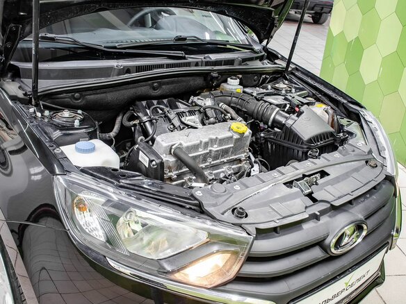 2023 Lada (ВАЗ) Granta Euro-2 I Рестайлинг, чёрный - вид 22