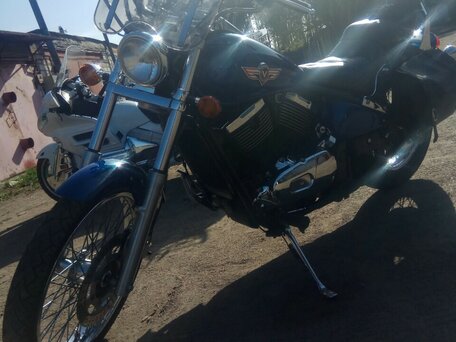 2002 Kawasaki VN800 Vulcan, синий, 273336 рублей, вид 3