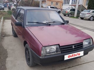 1993 Lada (ВАЗ) 2108, пурпурный, 90000 рублей, вид 4