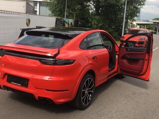 2020 Porsche Cayenne Coupé III, оранжевый, 9000000 рублей, вид 2