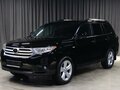 2013 Toyota Highlander II (XU40) Рестайлинг, чёрный