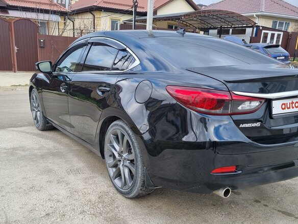 2015 Mazda 6 III (GJ) Рестайлинг, чёрный, 1780500 рублей - вид 5