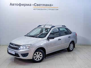2018 Lada (ВАЗ) Granta I, серебристый, 527000 рублей, вид 1