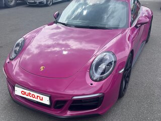 2017 Porsche 911 Carrera 4 GTS VII (991) Рестайлинг, чёрный, 10499900 рублей, вид 3