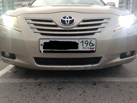2007 Toyota Camry VI (XV40), бежевый, 1200000 рублей - вид 1