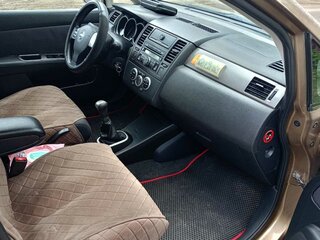 2008 Nissan Tiida I, коричневый, 800000 рублей, вид 5