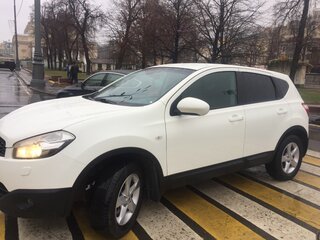 2010 Nissan Qashqai I Рестайлинг, белый, 1200000 рублей, вид 4