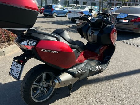 2013 BMW C 650 GT, красный, 870000 рублей, вид 4